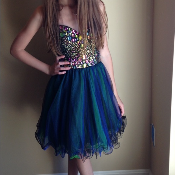 Tony Bowls Sweetheart Fit & Flare Cocktail Dress - Picture 2 of 2